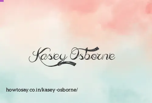 Kasey Osborne