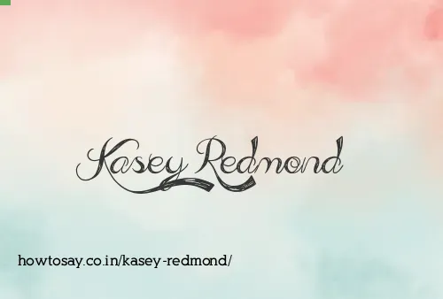 Kasey Redmond