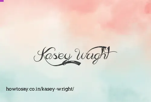 Kasey Wright