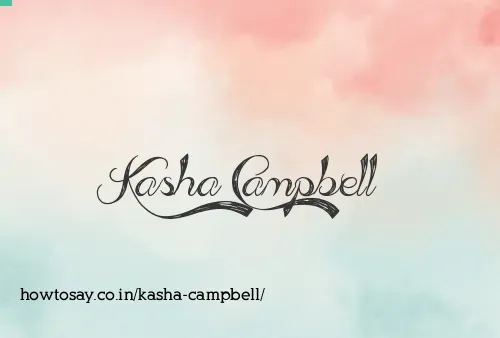 Kasha Campbell
