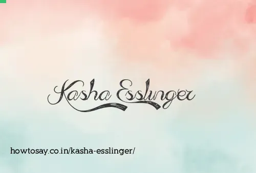 Kasha Esslinger