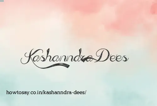 Kashanndra Dees