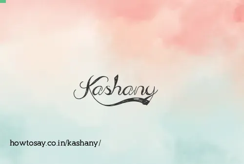 Kashany