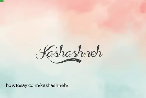 Kashashneh
