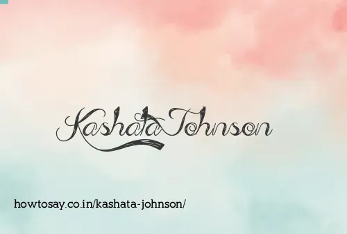 Kashata Johnson