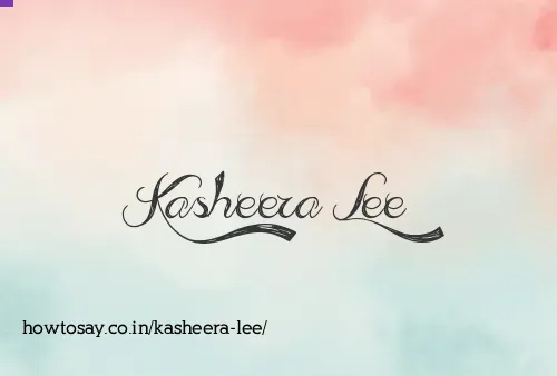 Kasheera Lee