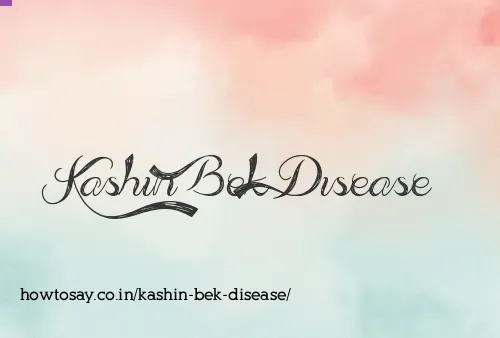 Kashin Bek Disease