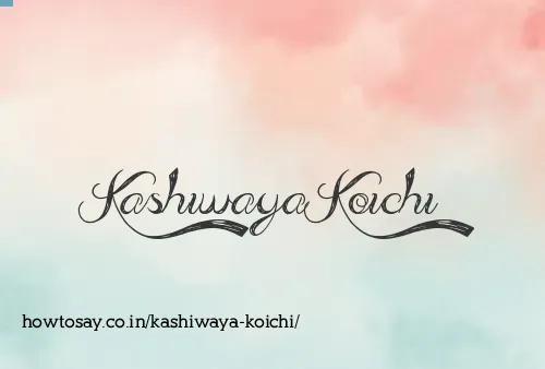 Kashiwaya Koichi