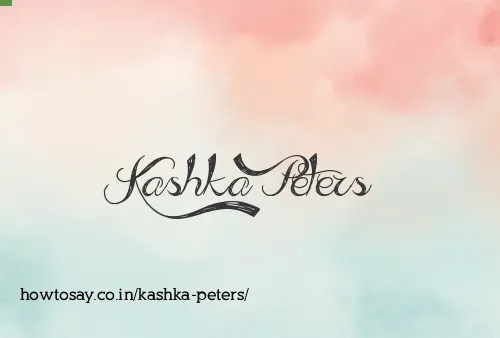 Kashka Peters