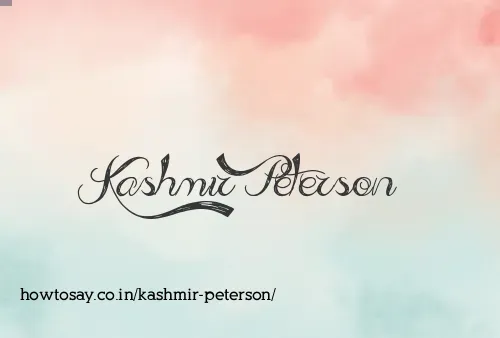 Kashmir Peterson