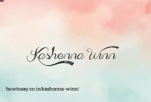 Kashonna Winn