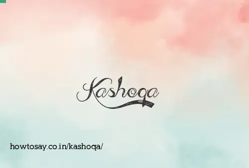 Kashoqa