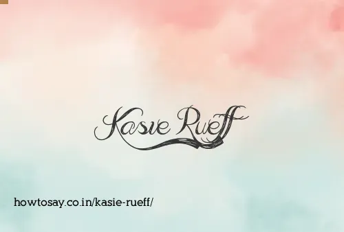 Kasie Rueff