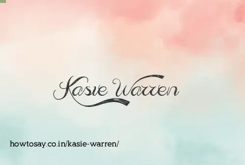 Kasie Warren