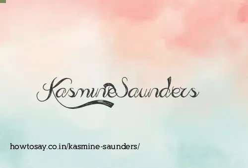 Kasmine Saunders