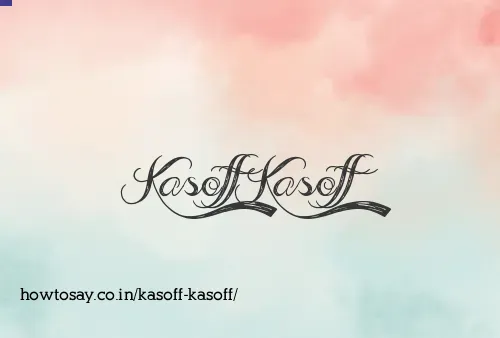 Kasoff Kasoff