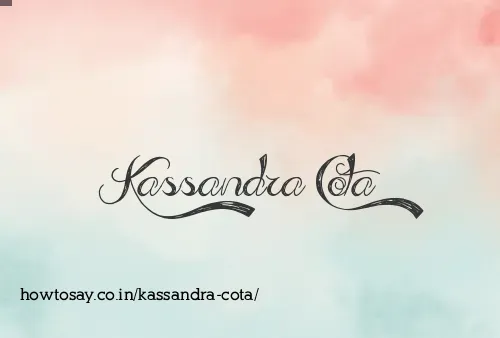 Kassandra Cota