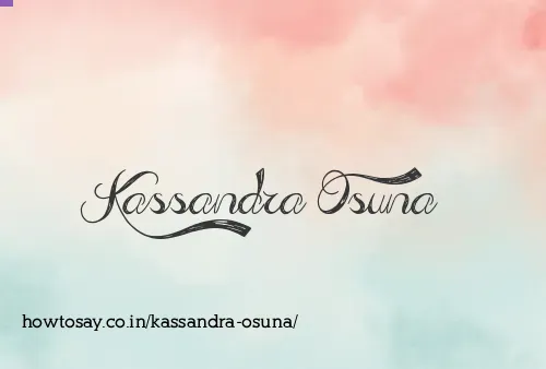 Kassandra Osuna