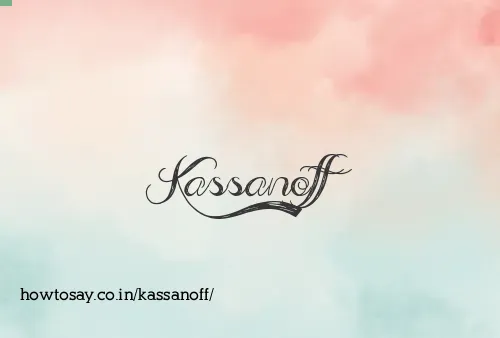 Kassanoff
