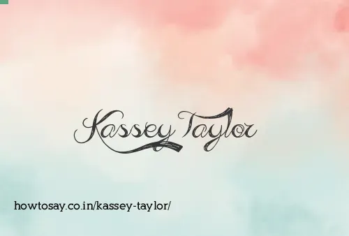 Kassey Taylor