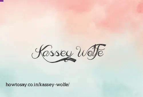 Kassey Wolfe