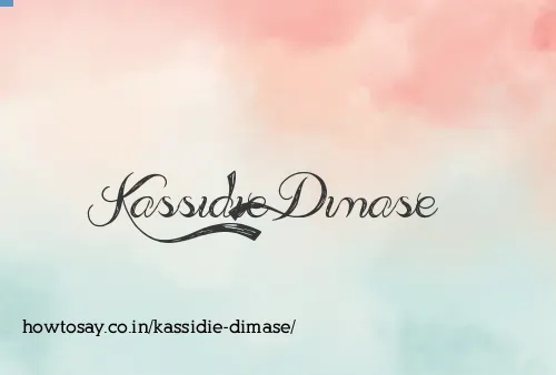 Kassidie Dimase