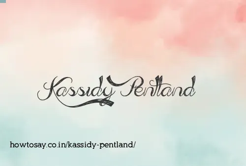 Kassidy Pentland
