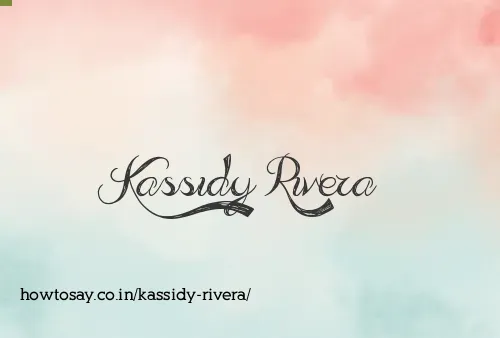 Kassidy Rivera