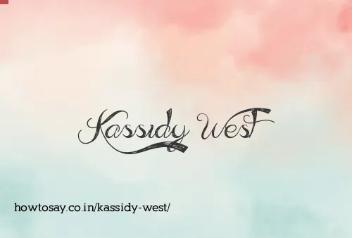 Kassidy West