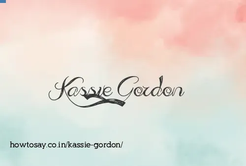 Kassie Gordon