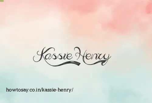 Kassie Henry
