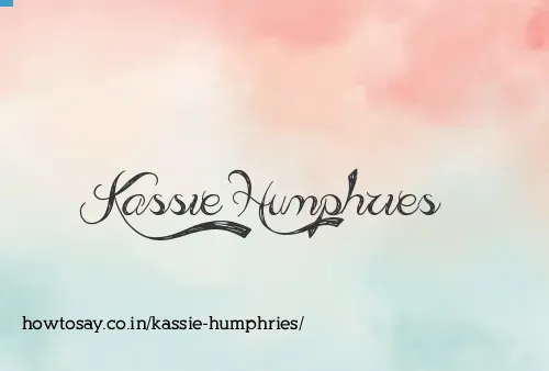 Kassie Humphries