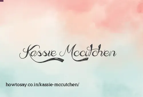 Kassie Mccutchen