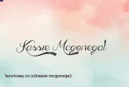 Kassie Mcgonegal