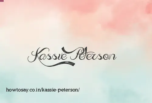 Kassie Peterson