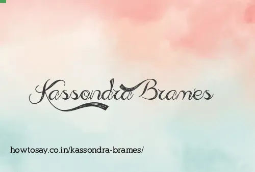 Kassondra Brames