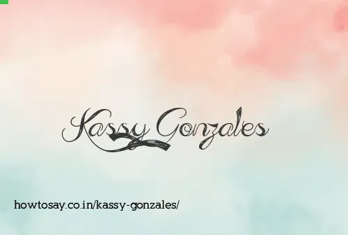 Kassy Gonzales