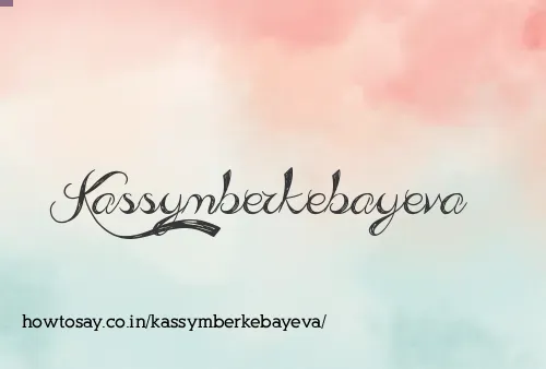 Kassymberkebayeva