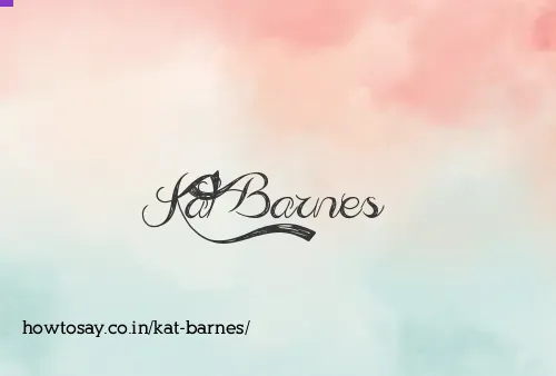 Kat Barnes