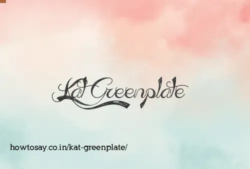 Kat Greenplate