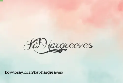 Kat Hargreaves