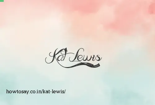 Kat Lewis