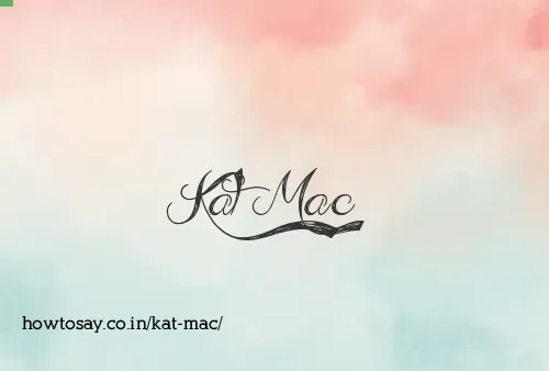 Kat Mac