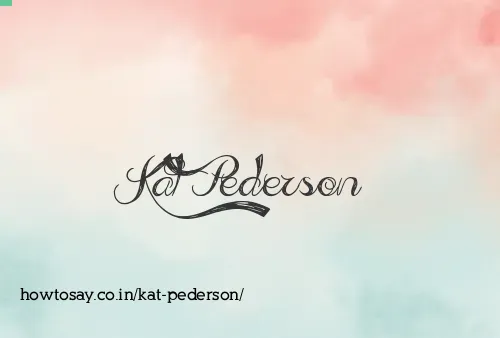 Kat Pederson