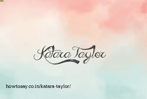 Katara Taylor