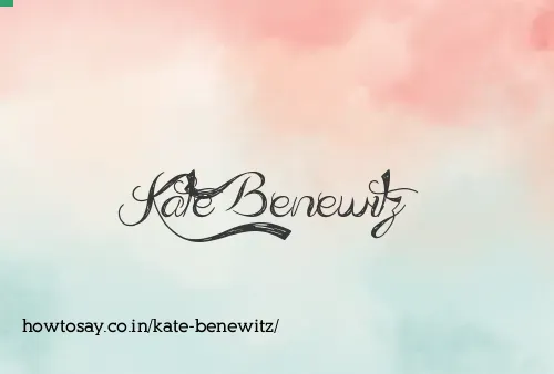 Kate Benewitz