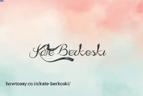 Kate Berkoski