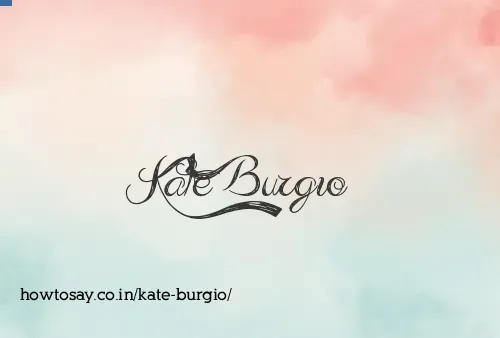 Kate Burgio