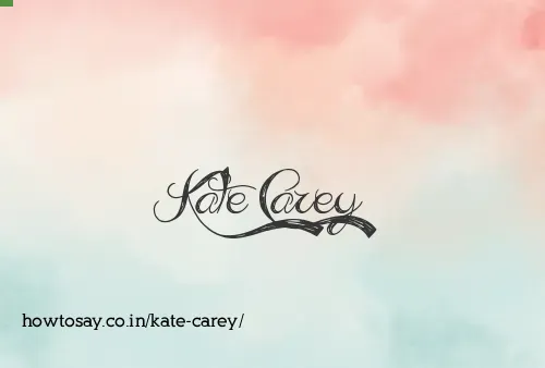 Kate Carey