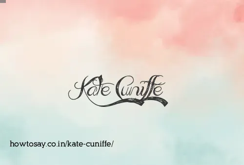Kate Cuniffe